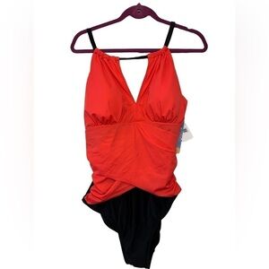 Swim Solutions one piece swimsuit size 16